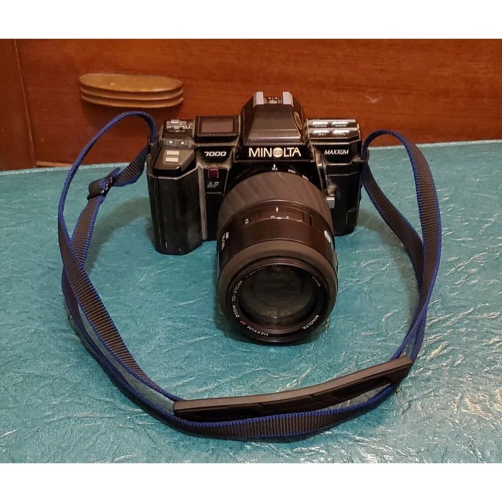 LOT Film Camera & Accessories: Lenses Flashes Filters Mixed Brands All Untested
